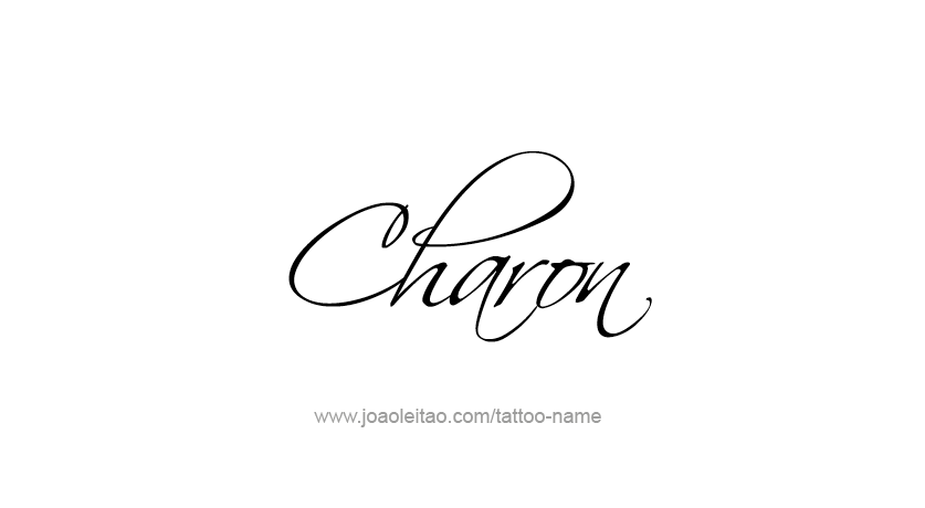 Tattoo Design Mythology Name Charon   