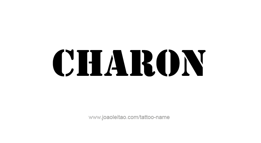 Tattoo Design Mythology Name Charon   