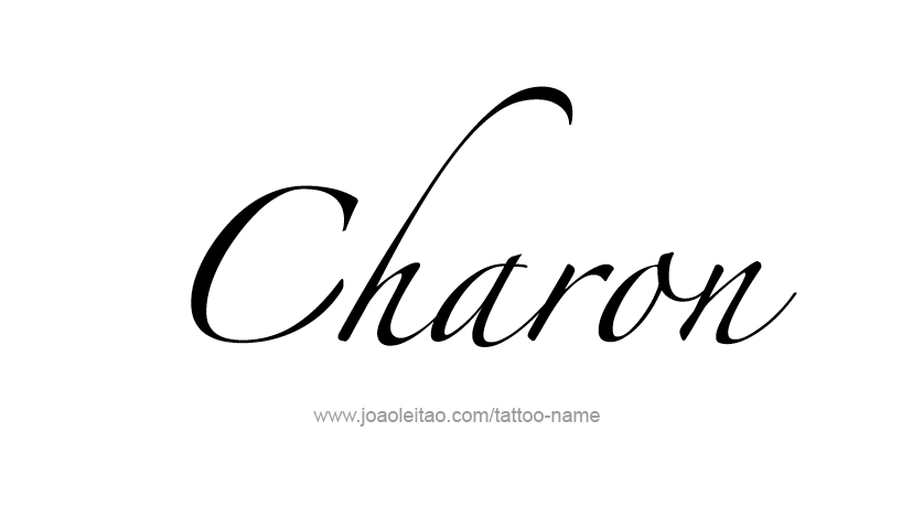 Tattoo Design Mythology Name Charon   