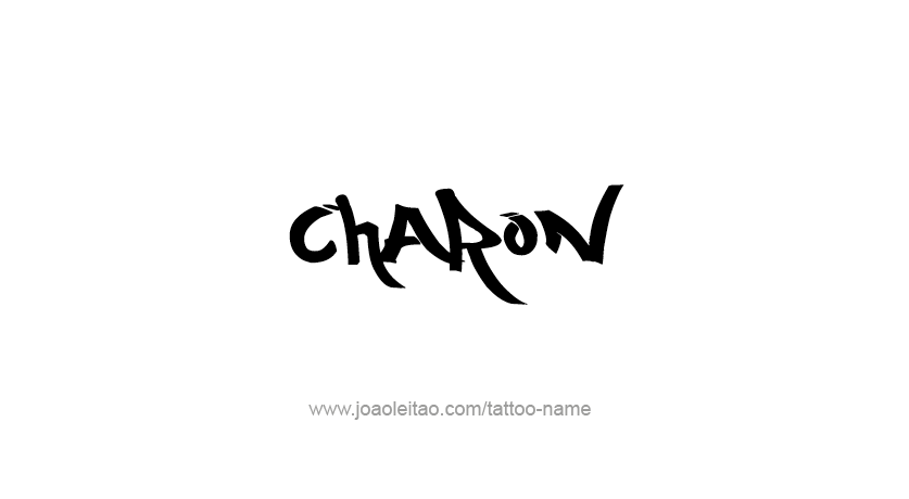 Tattoo Design Mythology Name Charon   