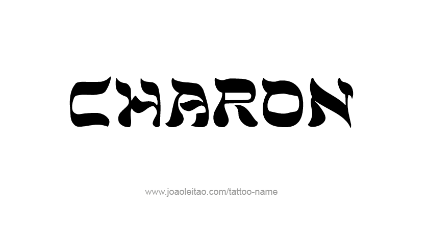 Tattoo Design Mythology Name Charon   