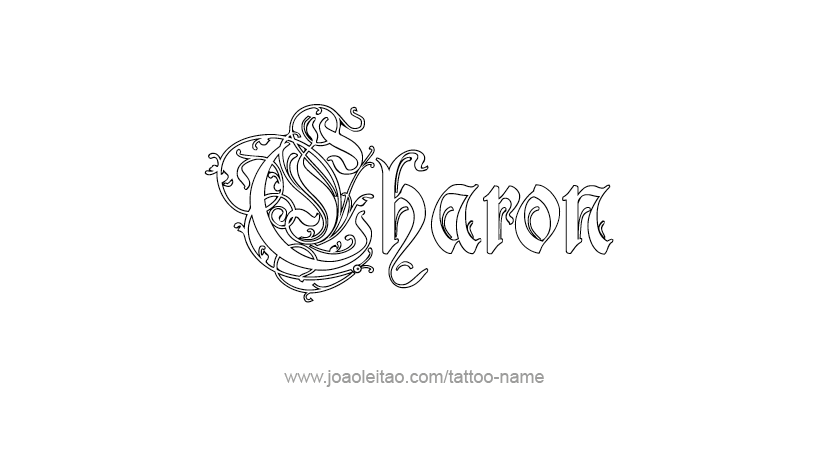 Tattoo Design Mythology Name Charon   