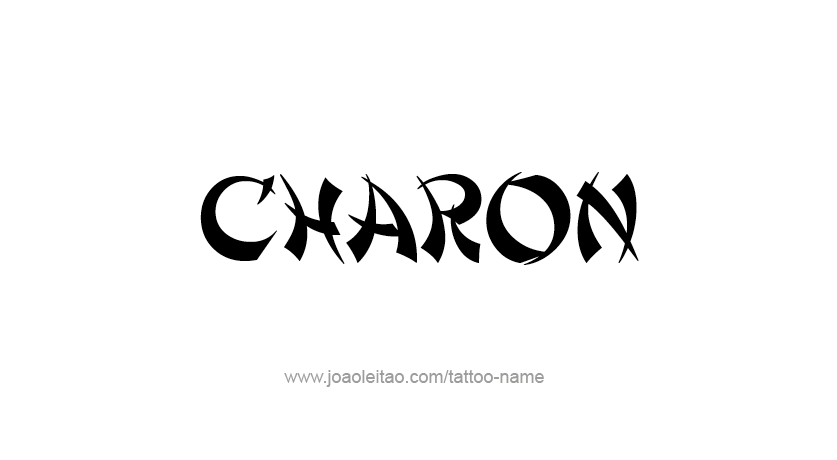 Tattoo Design Mythology Name Charon