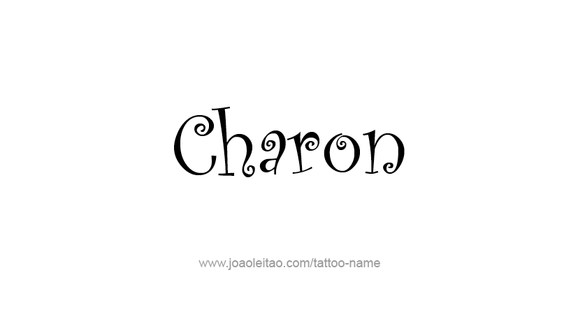 Tattoo Design Mythology Name Charon   