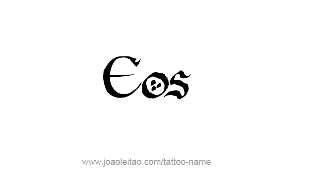 Tattoo Design Mythology Name Eos   