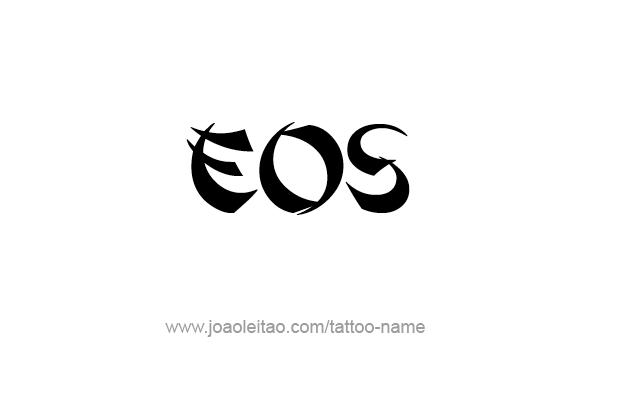 Tattoo Design Mythology Name Eos