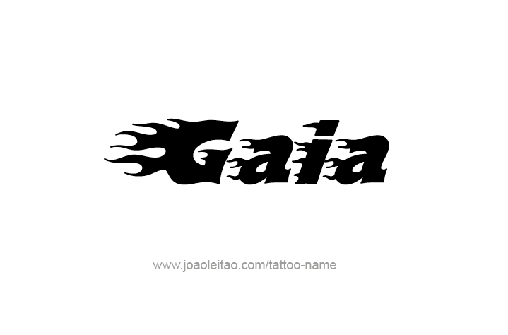 Tattoo Design Mythology Name Gaia   