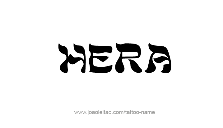 Tattoo Design Mythology Name Hera   