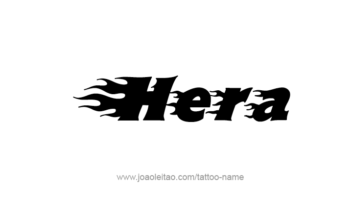 Tattoo Design Mythology Name Hera   