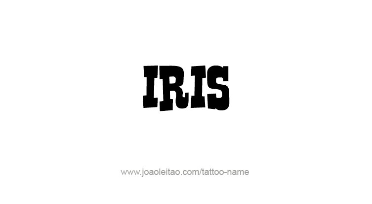 Tattoo Design Mythology Name Iris   