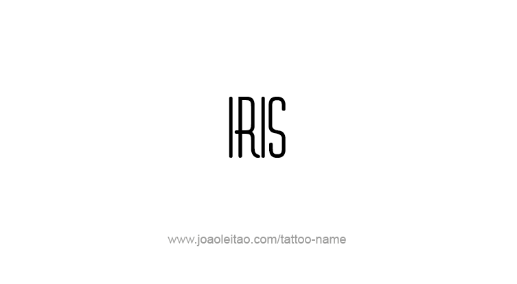 Tattoo Design Mythology Name Iris   