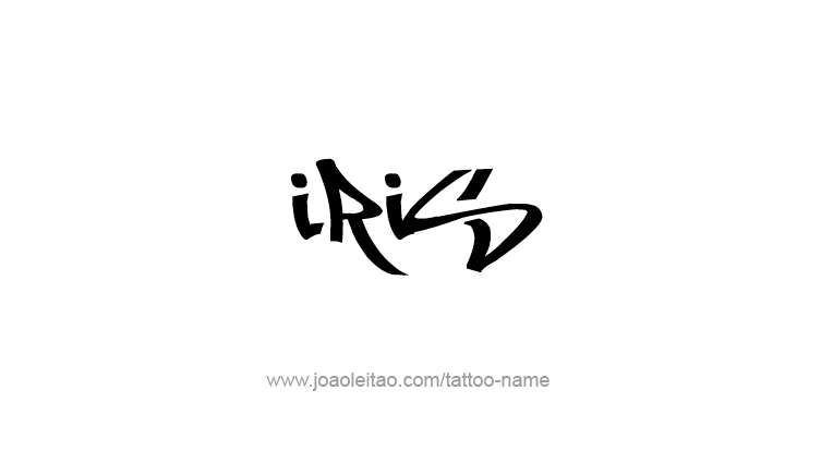 Tattoo Design Mythology Name Iris   