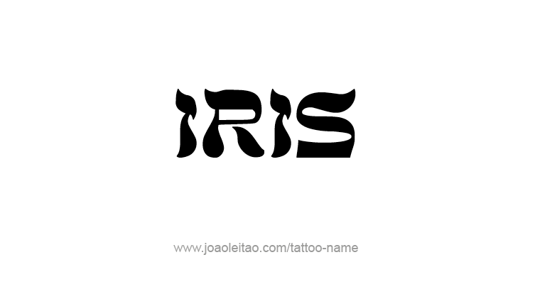 Tattoo Design Mythology Name Iris   