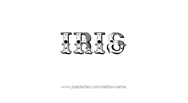 Tattoo Design Mythology Name Iris   