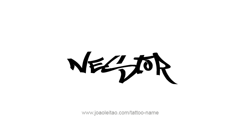 Tattoo Design Mythology Name Nestor   