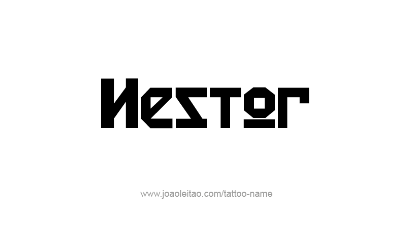 Tattoo Design Mythology Name Nestor   