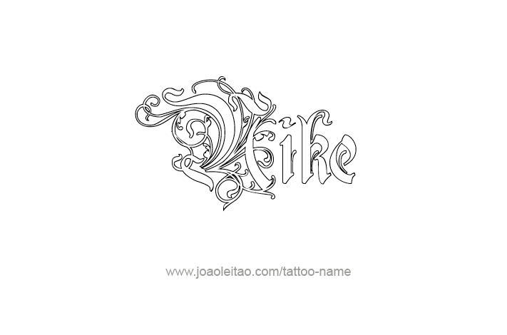 Tattoo Design Mythology Name Nike   