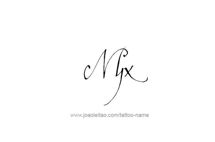 Tattoo Design Mythology Name Nyx   