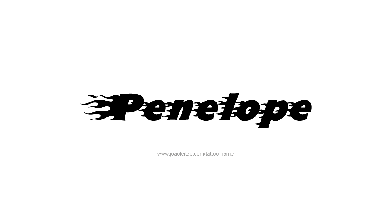 Tattoo Design Mythology Name Penelope   