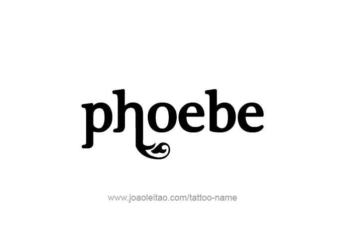 Tattoo Design Mythology Name Phoebe   