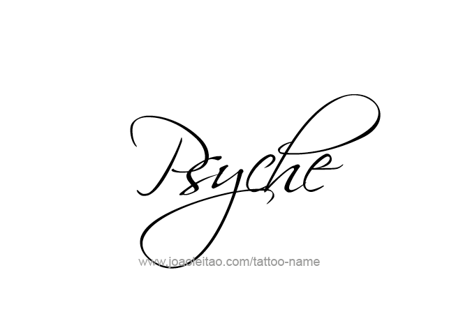 Tattoo Design Mythology Name Psyche   