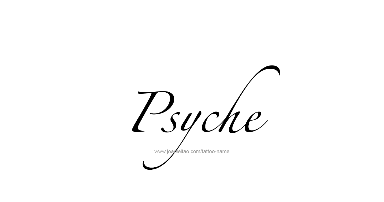 Tattoo Design Mythology Name Psyche   