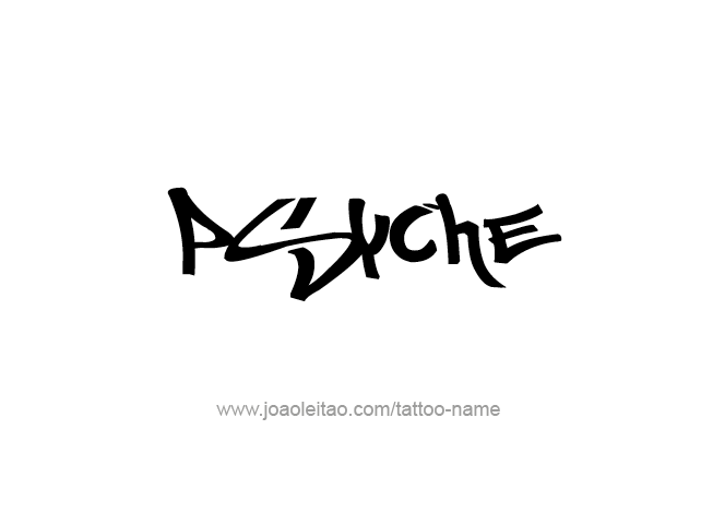 Tattoo Design Mythology Name Psyche   