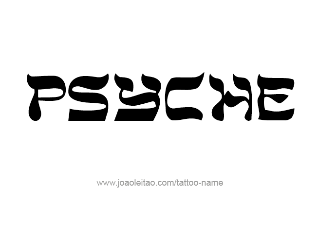 Tattoo Design Mythology Name Psyche   