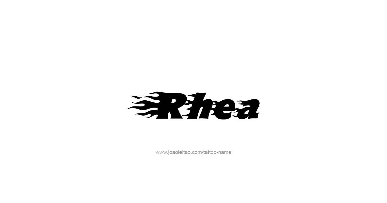 Tattoo Design Mythology Name Rhea   