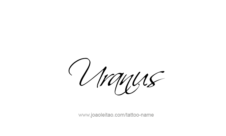 Tattoo Design Mythology Name Uranus   