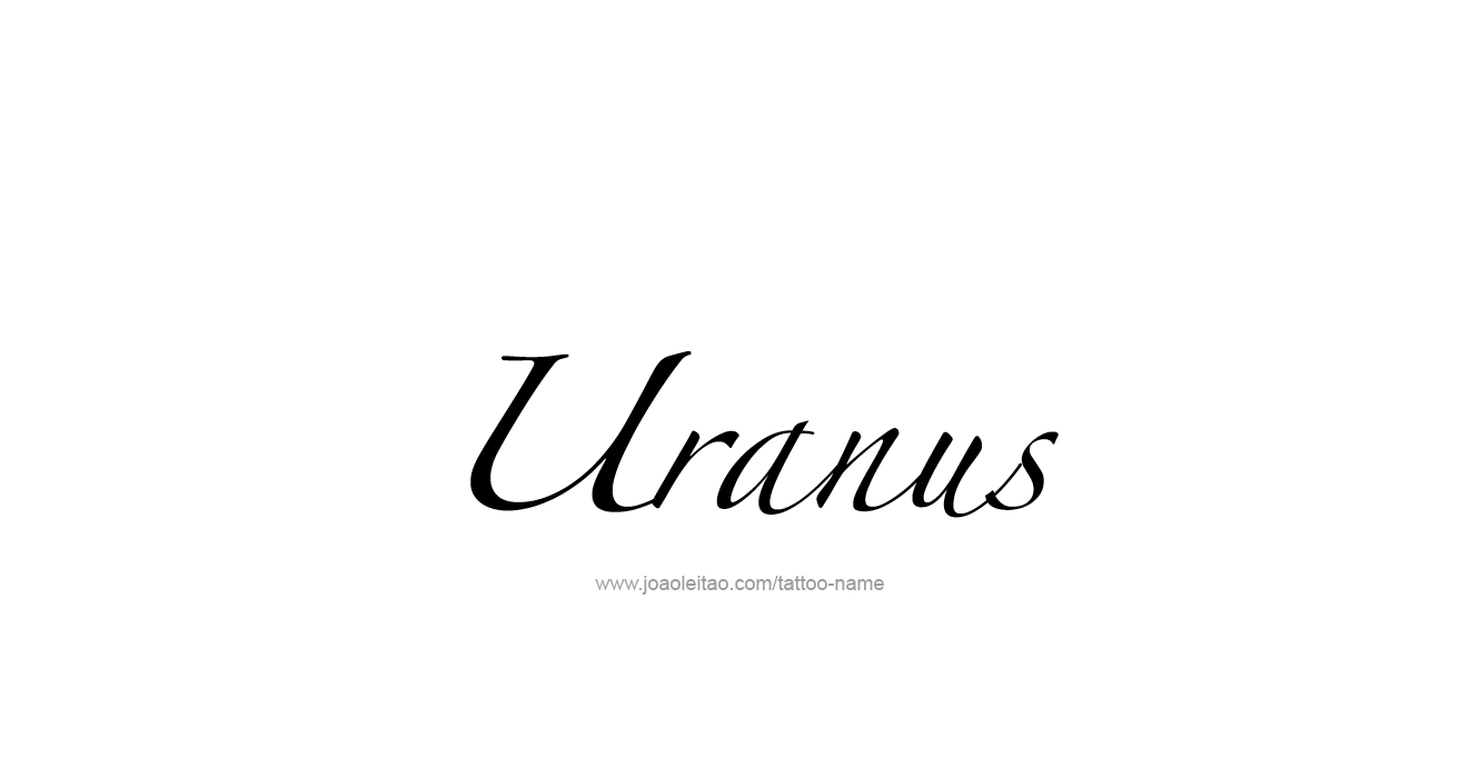 Tattoo Design Mythology Name Uranus   