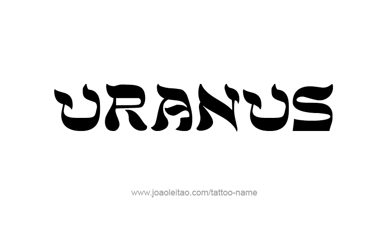 Tattoo Design Mythology Name Uranus   