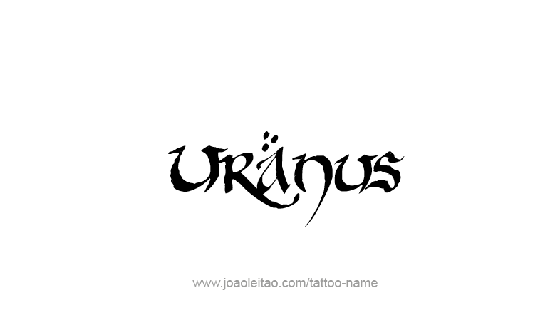 Tattoo Design Mythology Name Uranus   