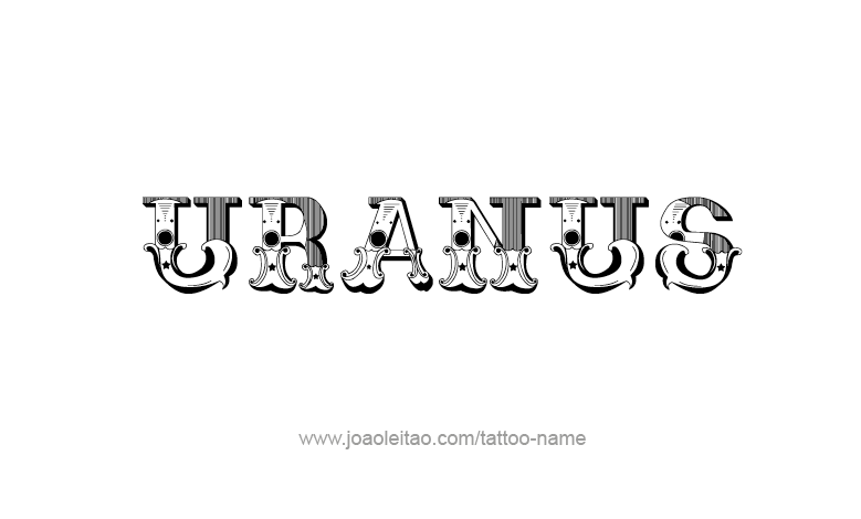 Tattoo Design Mythology Name Uranus   