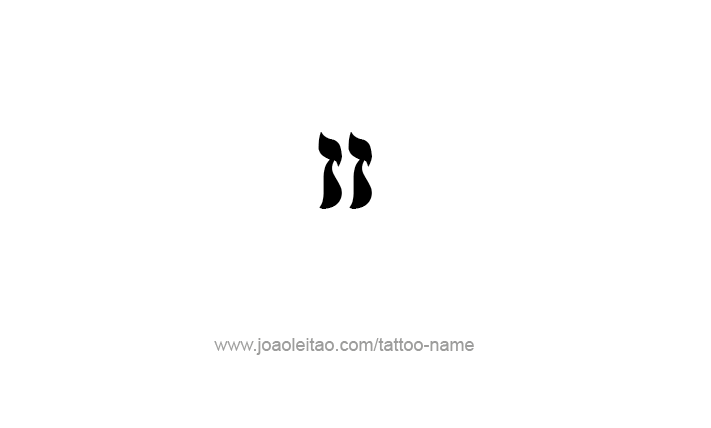 Tattoo Design Roman Numeral II (2)