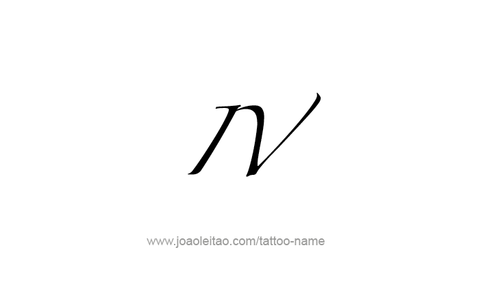 Tattoo Design Roman Numeral IV (4)