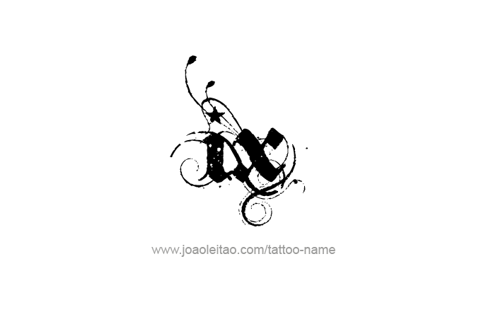 Tattoo Design Roman Numeral IX (9)