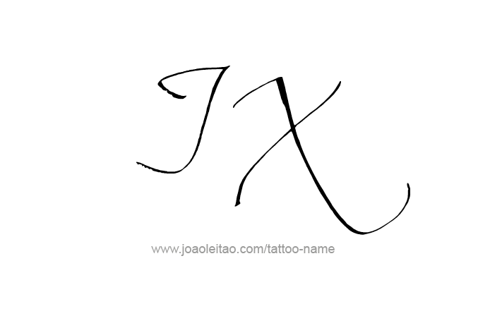 Tattoo Design Roman Numeral IX (9)