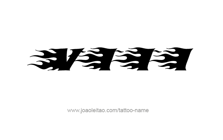 Tattoo Design Roman Numeral VIII (8)