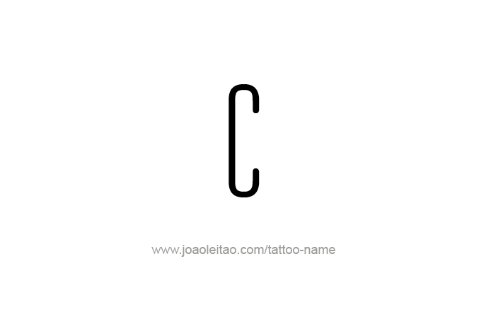 Tattoo Design Roman Numeral C 100