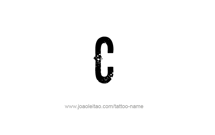 Tattoo Design Roman Numeral C 100