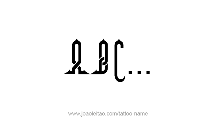 Tattoo Phrase Design 