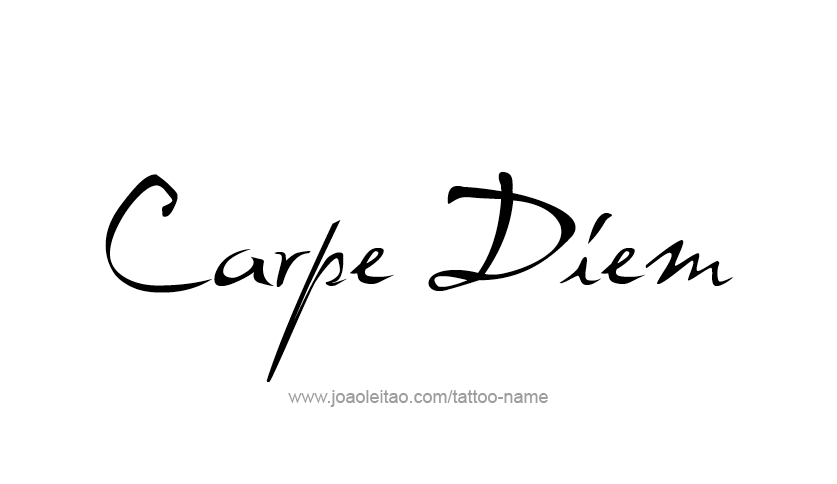 Carpe Diem Lettering by dfmurcia on DeviantArt