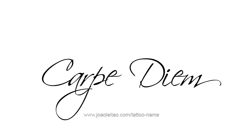 Tattoo Phrase Design 