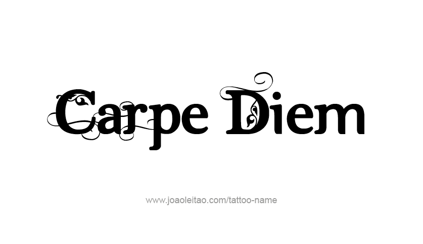 Tattoo Phrase Design 