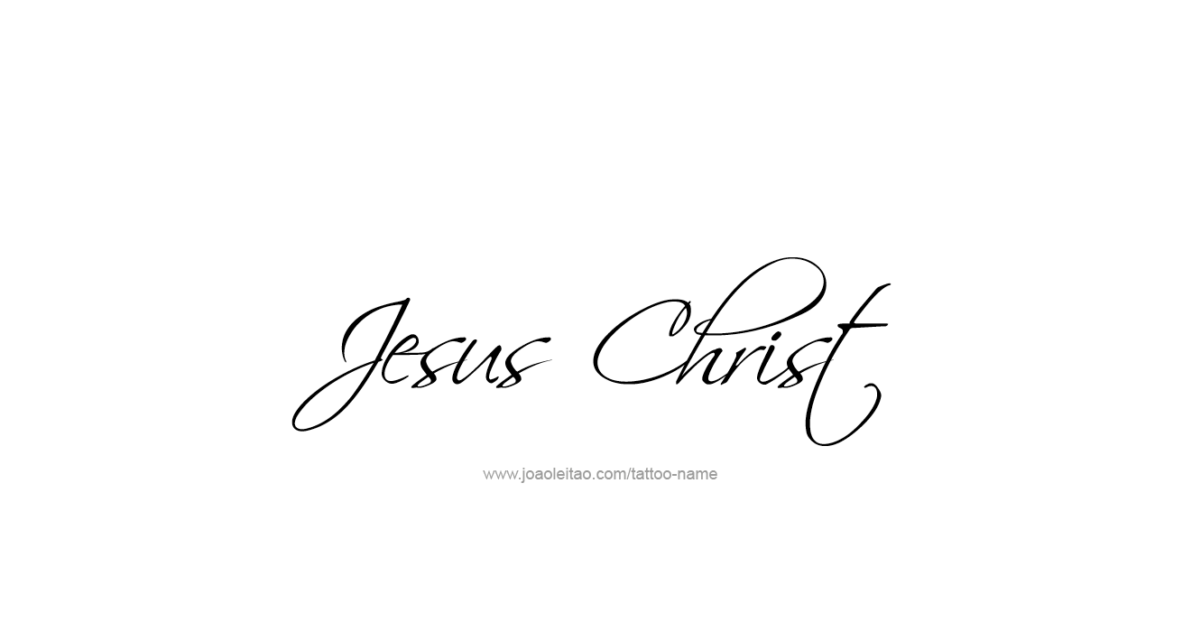 Tattoo Design Prophet Name Jesus Christ