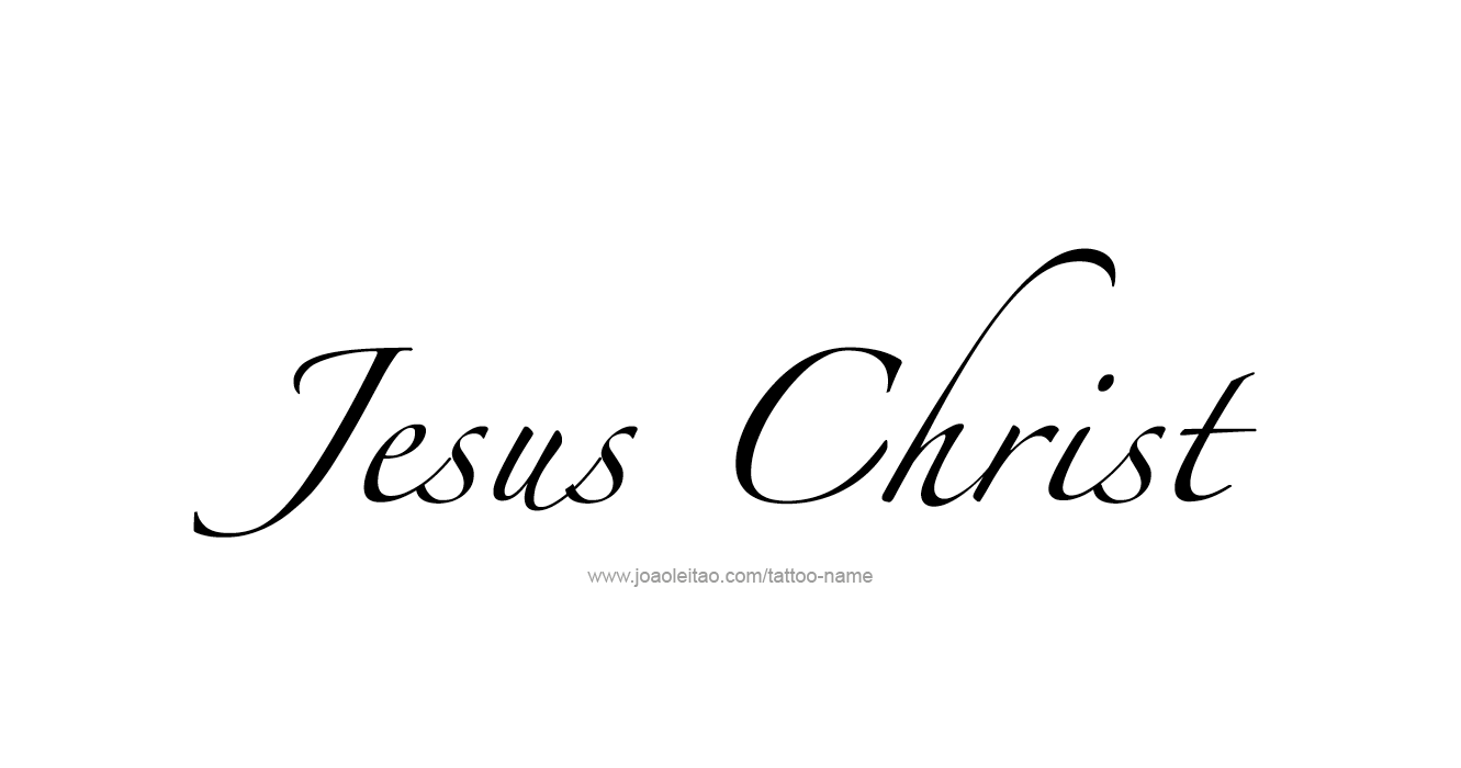 Tattoo Design Prophet Name Jesus Christ