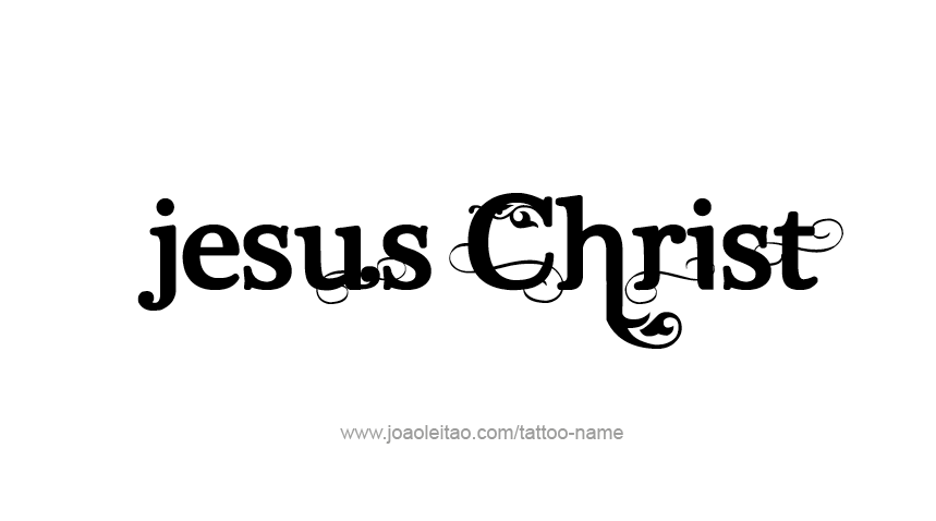 Tattoo Design Prophet Name Jesus Christ