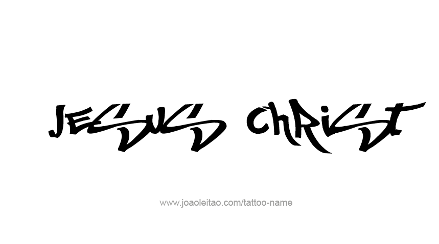 Tattoo Design Prophet Name Jesus Christ