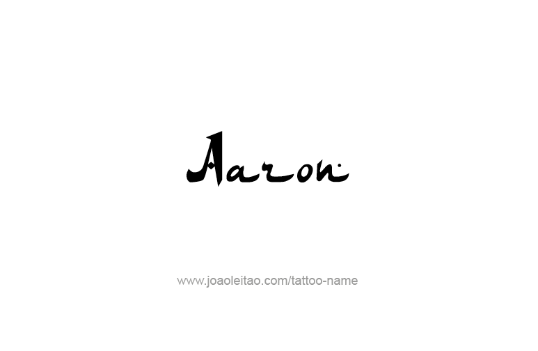 Aaron Prophet Name Tattoo Designs - Page 5 of 5 - Tattoos with Names